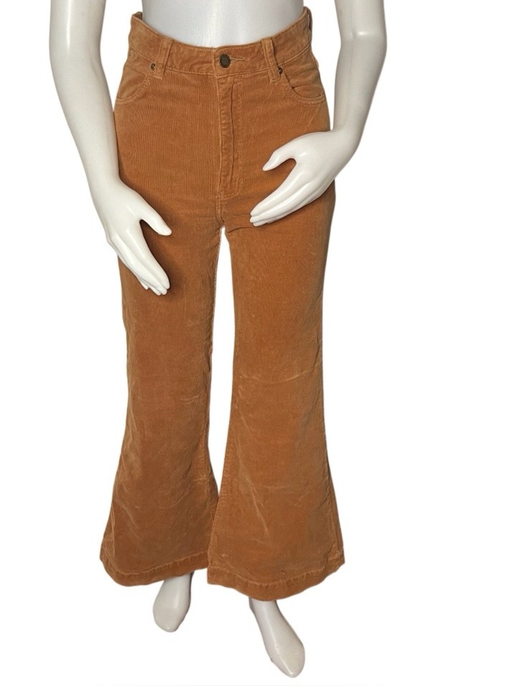ROLLAS Eastcoast Flare Corduroy Pants High Rise Womens Size 27 Aussie 9